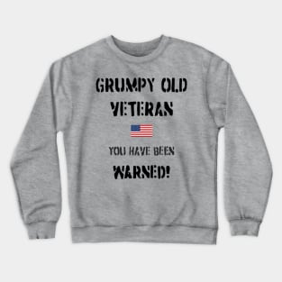 Grumpy Old Veteran (USA) Crewneck Sweatshirt